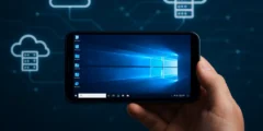 طريقة الأتصال بسطح المكتب البعيد VPS | RDP من الهاتف